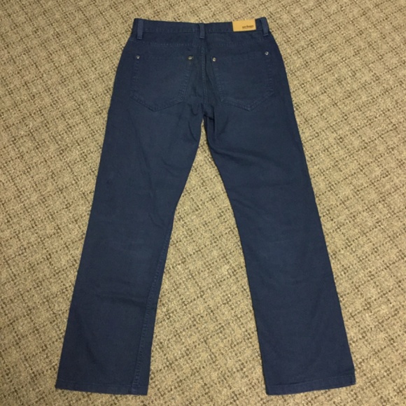 Urban Pipeline Colored Navy Blue Jeans Slim Straight Cut Leg * 29 W 30 L - Picture 5 of 7